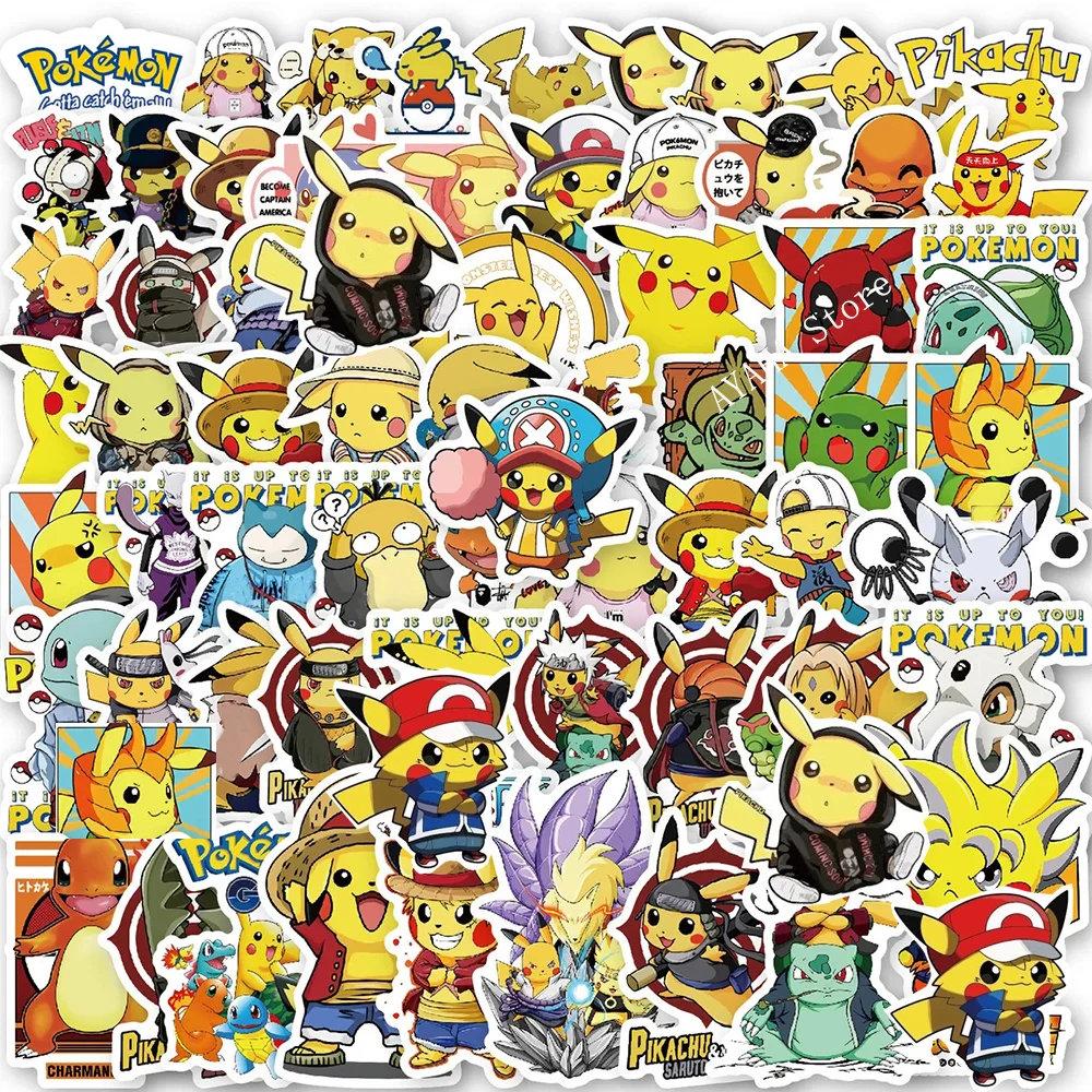 10/30/60/120pcs Anime Pokemon Stickers for Kids Decals Toy DIY Skateboard Laptop Motorcycle Cute Cartoon Decoration Sticker Pack
10/30/60/120pcs Anime Pokemon Stickers for Kids Decals Toy DIY Skateboard Laptop Motorcycle Cute Cartoon Decoration Sticker Pack