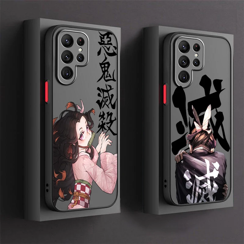 Anime Hot D-Demon S-Slayer Frosted Translucent For Samsung A53 A52 A33 A32 A51 A71 A21S A13 A73 A50 A22 A12 5G Cover Phone Case
Anime Hot D-Demon S-Slayer Frosted Translucent For Samsung A53 A52 A33 A32 A51 A71 A21S A13 A73 A50 A22 A12 5G Cover Phone Case