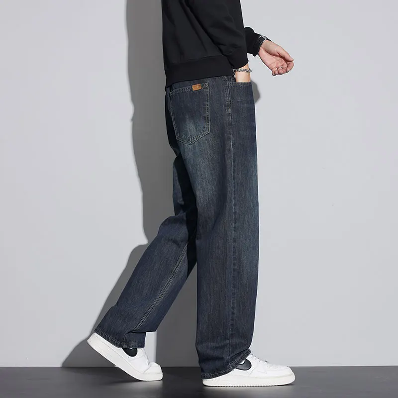 2026 spring and summer new styles Men's trendy loose wide leg jeans men's casual loose high street denim trousers
2026 spring and summer new styles Men's trendy loose wide leg jeans men's casual loose high street denim trousers