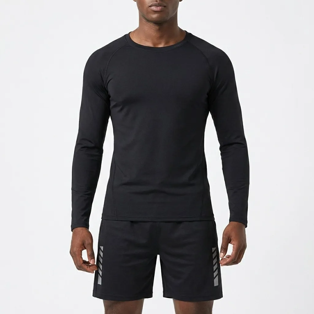 Men's Sportswear 2 Pcs Set Compression Shirt Basketball Shorts Training Suit Moisture Wicking Quick Dry Fitness Workout Clothes
Men's Sportswear 2 Pcs Set Compression Shirt Basketball Shorts Training Suit Moisture Wicking Quick Dry Fitness Workout Clothes