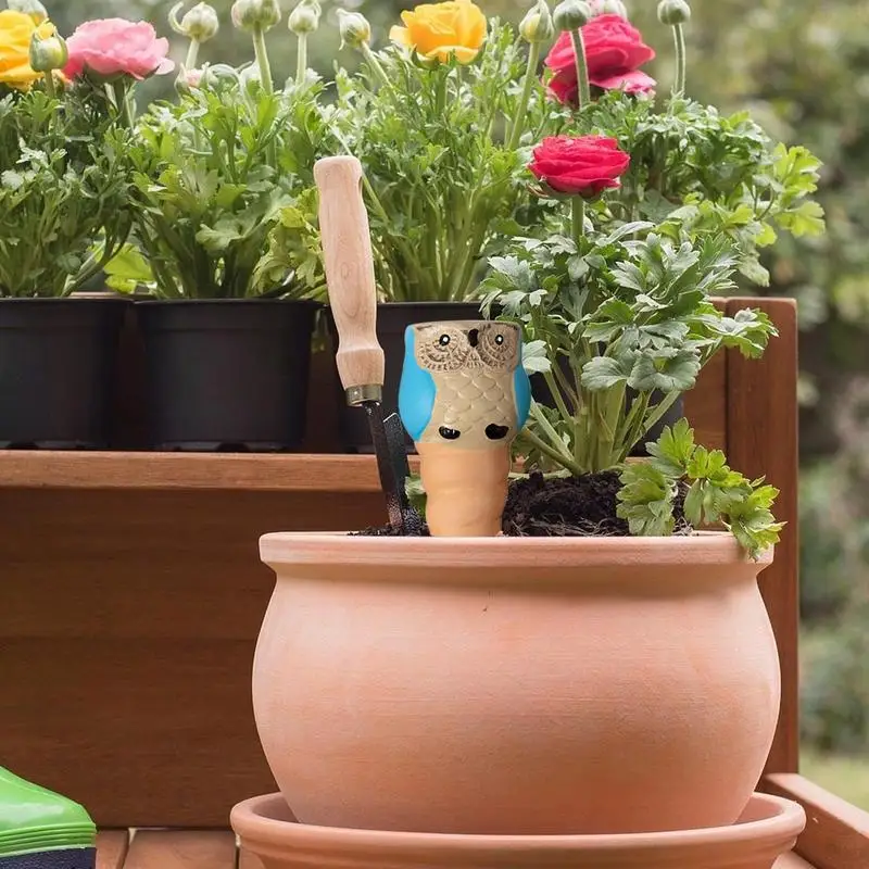 Owl Shape Self-Watering Spikes Garden Waterer 4PCS Self-Plant Watering Devices Watering Spikes Automatic Watering Indoor Plant
Owl Shape Self-Watering Spikes Garden Waterer 4PCS Self-Plant Watering Devices Watering Spikes Automatic Watering Indoor Plant