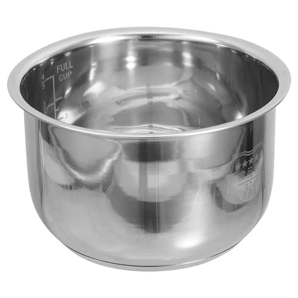 Rice Cooker Liner Metal Cooking Pot Replacement Supply Stainless Steel Electric
Rice Cooker Liner Metal Cooking Pot Replacement Supply Stainless Steel Electric