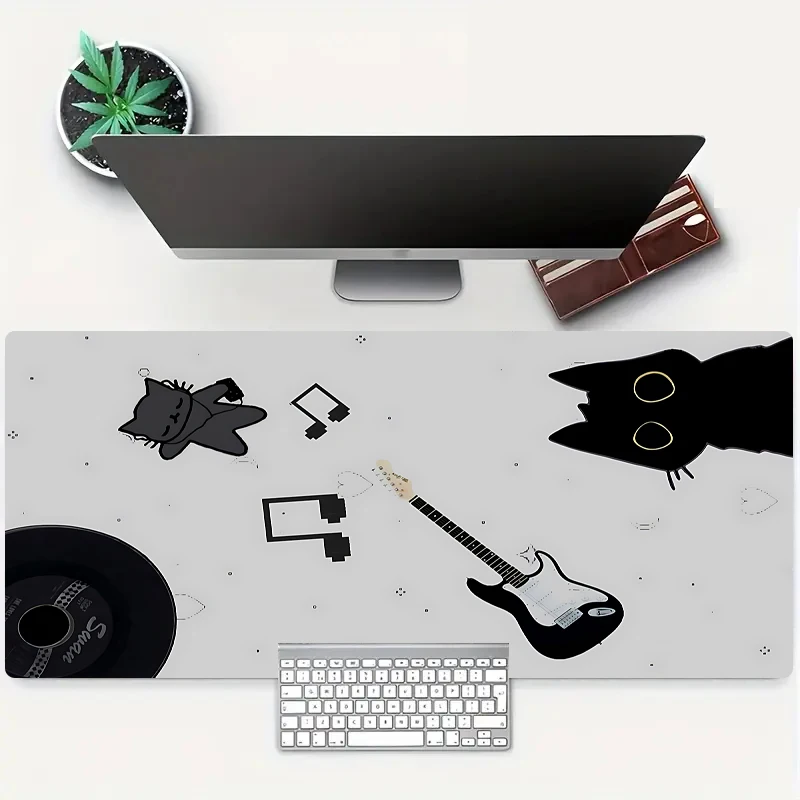 XL animated computer mouse pad Black & White Cat Guitar Player Pc Game Accessories Desktop Office Pad Multi-model large keyboard
XL animated computer mouse pad Black & White Cat Guitar Player Pc Game Accessories Desktop Office Pad Multi-model large keyboard