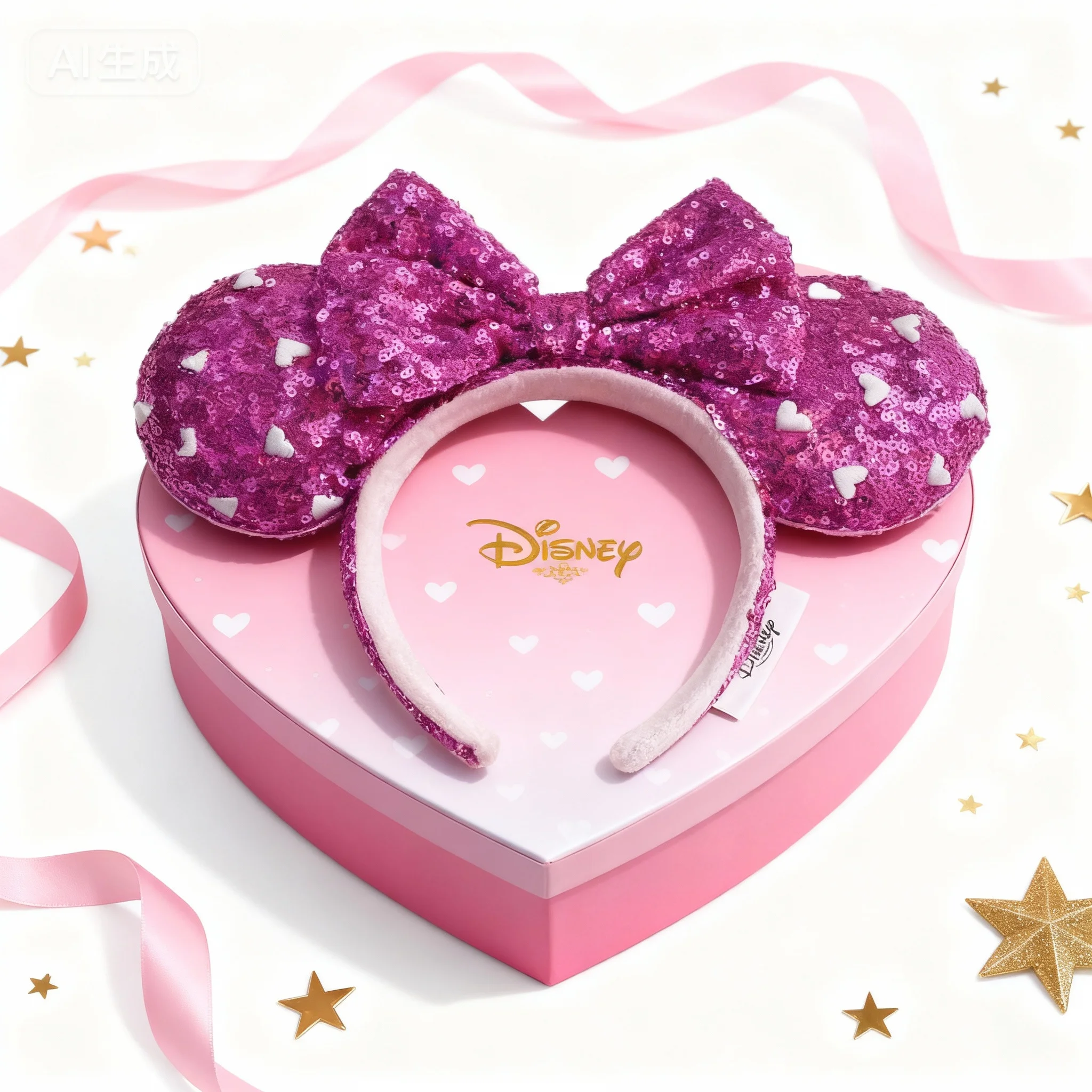 Disney Minnie Mouse Ear Headbands Red Purple Heart Hairband Holiday Birthday Party Princess Decoration Cosplay Costume for Women
Disney Minnie Mouse Ear Headbands Red Purple Heart Hairband Holiday Birthday Party Princess Decoration Cosplay Costume for Women