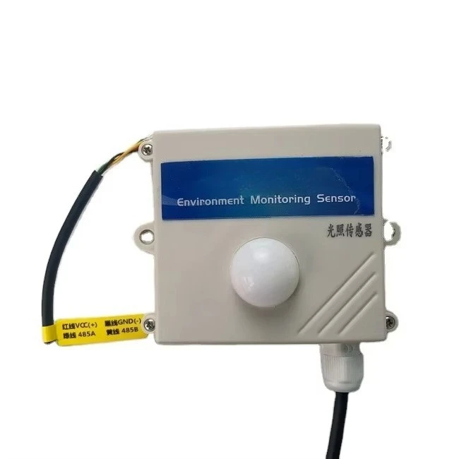 RS485 4-20ma Smart Outdoor Sensor Light Level Sun Brightness Illuminance Light Intensity Sensor
RS485 4-20ma Smart Outdoor Sensor Light Level Sun Brightness Illuminance Light Intensity Sensor