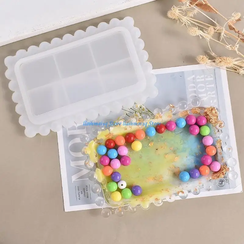 573B Diy Crystal Tea Table Mold Epoxy Dish Mold Suitable for Resin Casting
573B Diy Crystal Tea Table Mold Epoxy Dish Mold Suitable for Resin Casting