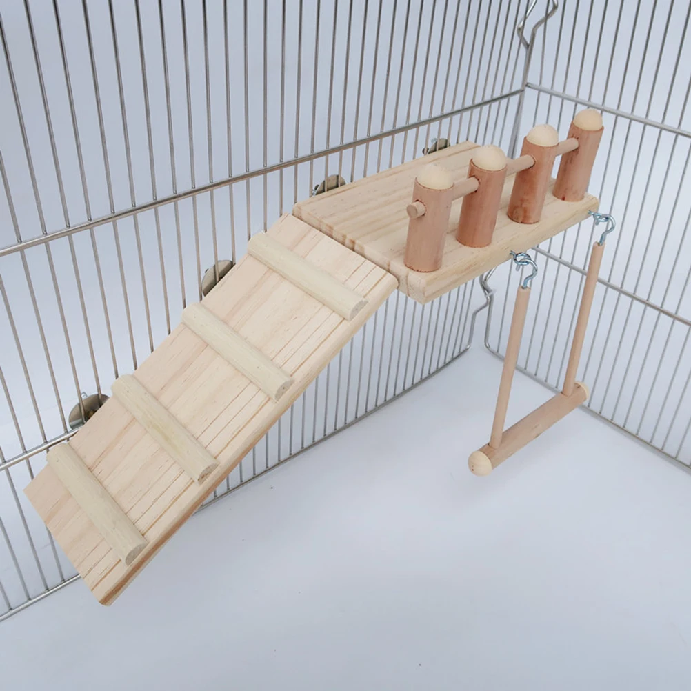 1 set Hamster Parrot Toys Set Wooden Ladder Swing Small Pet Supplies Rabbit Chipmunk Jumping Crawling Practice Toy
1 set Hamster Parrot Toys Set Wooden Ladder Swing Small Pet Supplies Rabbit Chipmunk Jumping Crawling Practice Toy