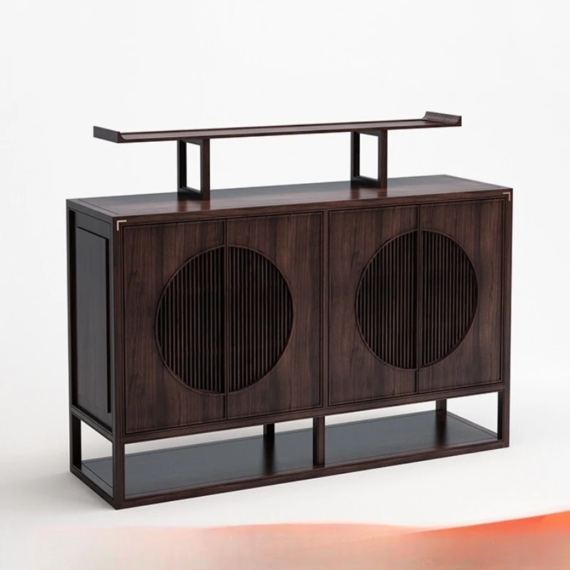 New Chinese-style solid wood porch cabinet, modern simple and complete tea cabinet, dining side cabinet, antique furniture,
New Chinese-style solid wood porch cabinet, modern simple and complete tea cabinet, dining side cabinet, antique furniture,