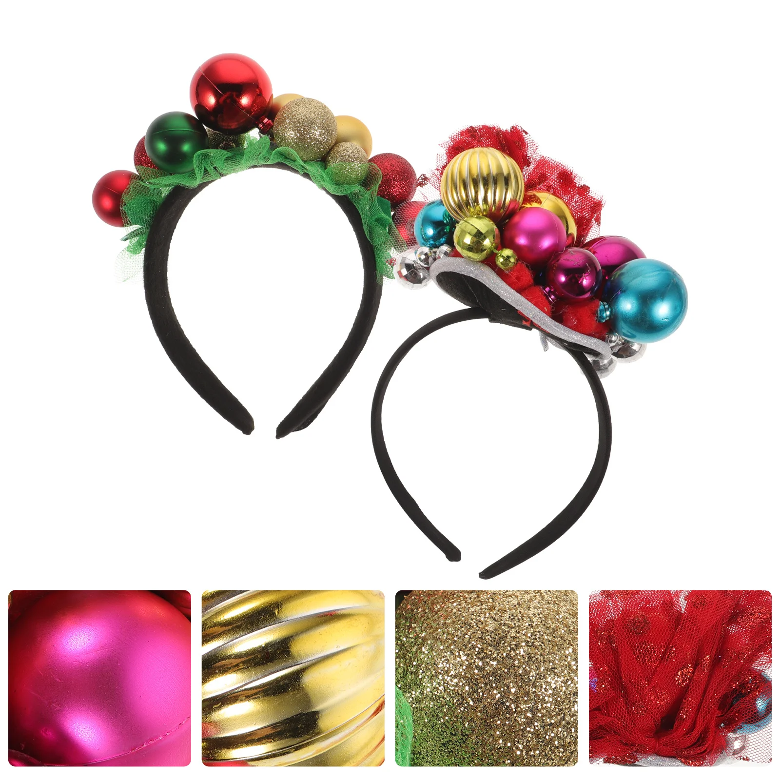 2 pcs Christmas Hoops Bell Band For Adults Decorative Hair Clasp Festival Head Accessories Costume Party Birthday Light
2 pcs Christmas Hoops Bell Band For Adults Decorative Hair Clasp Festival Head Accessories Costume Party Birthday Light