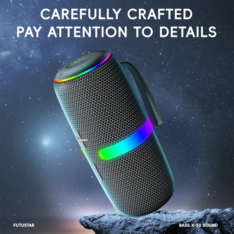 30W high-power Boombox X20 portable Bluetooth speaker subwoofer MP3 player powerful pillar speaker audio center supports TWS/TF
30W high-power Boombox X20 portable Bluetooth speaker subwoofer MP3 player powerful pillar speaker audio center supports TWS/TF