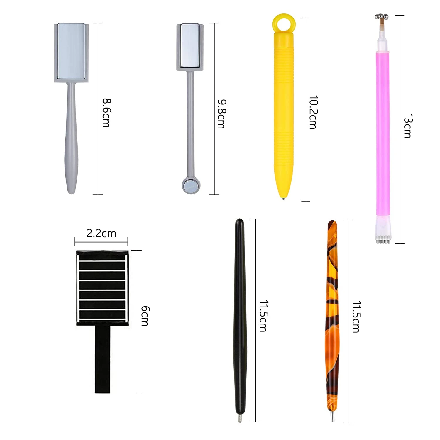 Luxurious, Exquisite, and High-Quality 15-Piece Premium Grade Cat Eye Nail Art Tools Set - Beautiful Cat Eye Nails Accessories -
Luxurious, Exquisite, and High-Quality 15-Piece Premium Grade Cat Eye Nail Art Tools Set - Beautiful Cat Eye Nails Accessories -