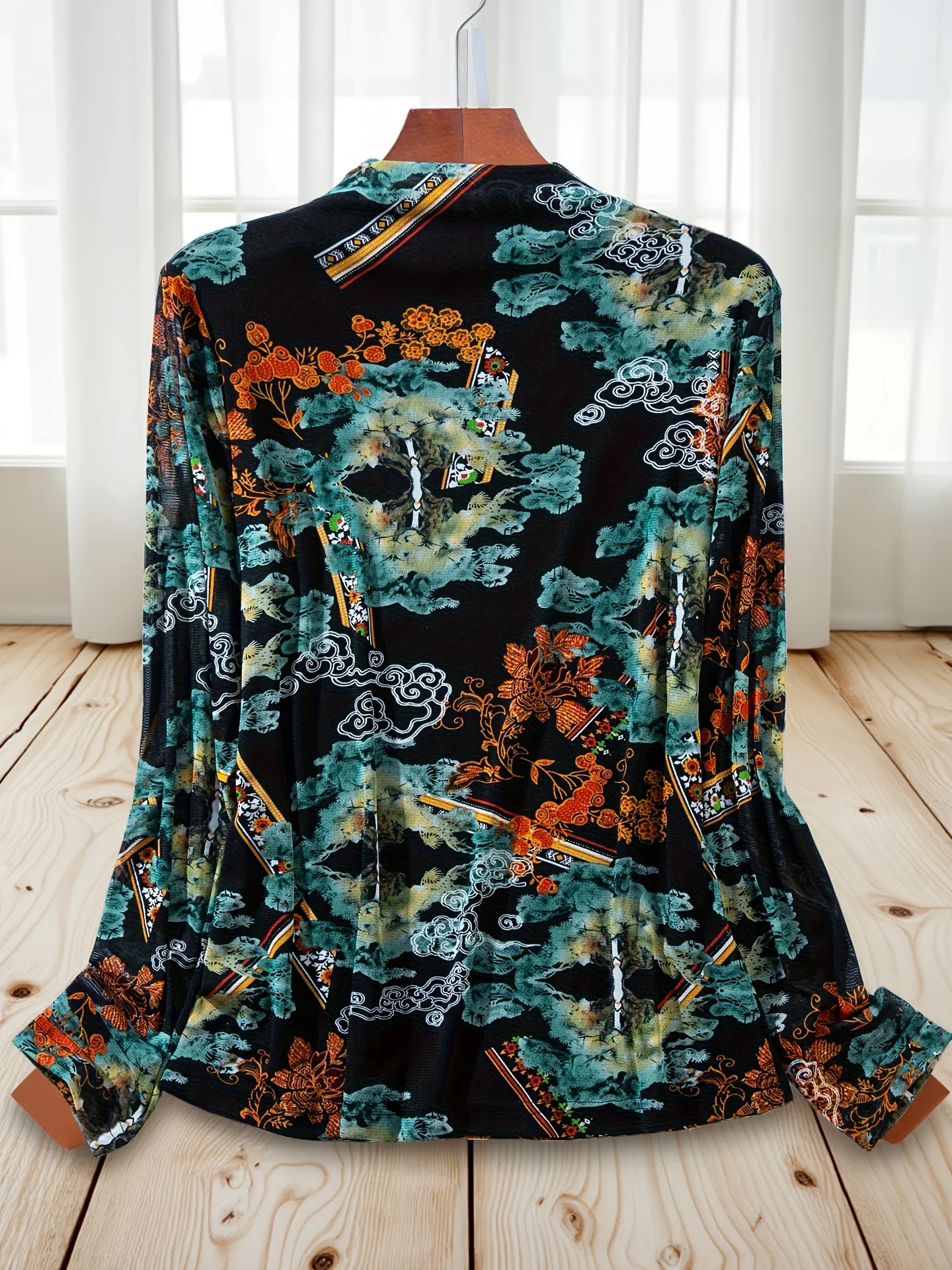 Повседневная элитная сетчатая рубашка для молодых женщин с высоким воротником — однотонная с принтом, удобная и модная, мягкая текстура
Повседневная элитная сетчатая рубашка для молодых женщин с высоким воротником — однотонная с принтом, удобная и модная, мягкая текстура