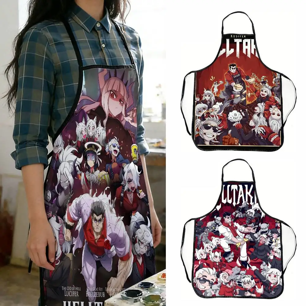 Helltaker Anime 1 Piece Apron Festive Kitchen Apron Baking Painting Kitchen And Household Cleaning Kitchen Supplies
Helltaker Anime 1 Piece Apron Festive Kitchen Apron Baking Painting Kitchen And Household Cleaning Kitchen Supplies