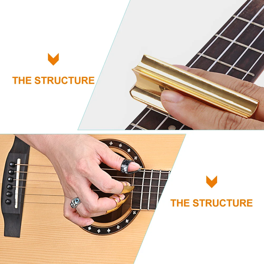 Thumb Shrapnel Ring Finger Protectors Guitar Picks for Acoustic Musical Instrument Slides
Thumb Shrapnel Ring Finger Protectors Guitar Picks for Acoustic Musical Instrument Slides