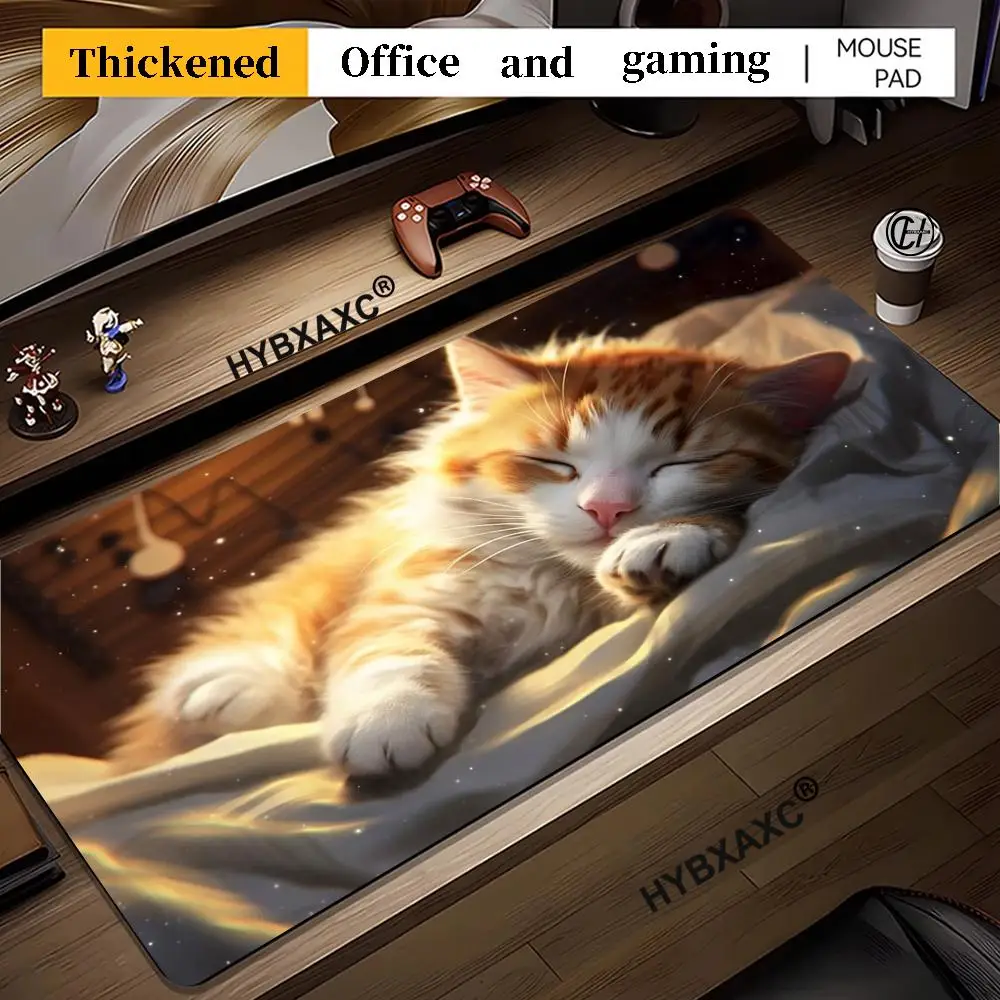 Sleeping Orange Cat Mouse Pad Large Rubber Base Anti-slip PC Desk Accessories Mousepad for Office&Gamer Keyboard Mats Decor Mat
Sleeping Orange Cat Mouse Pad Large Rubber Base Anti-slip PC Desk Accessories Mousepad for Office&Gamer Keyboard Mats Decor Mat