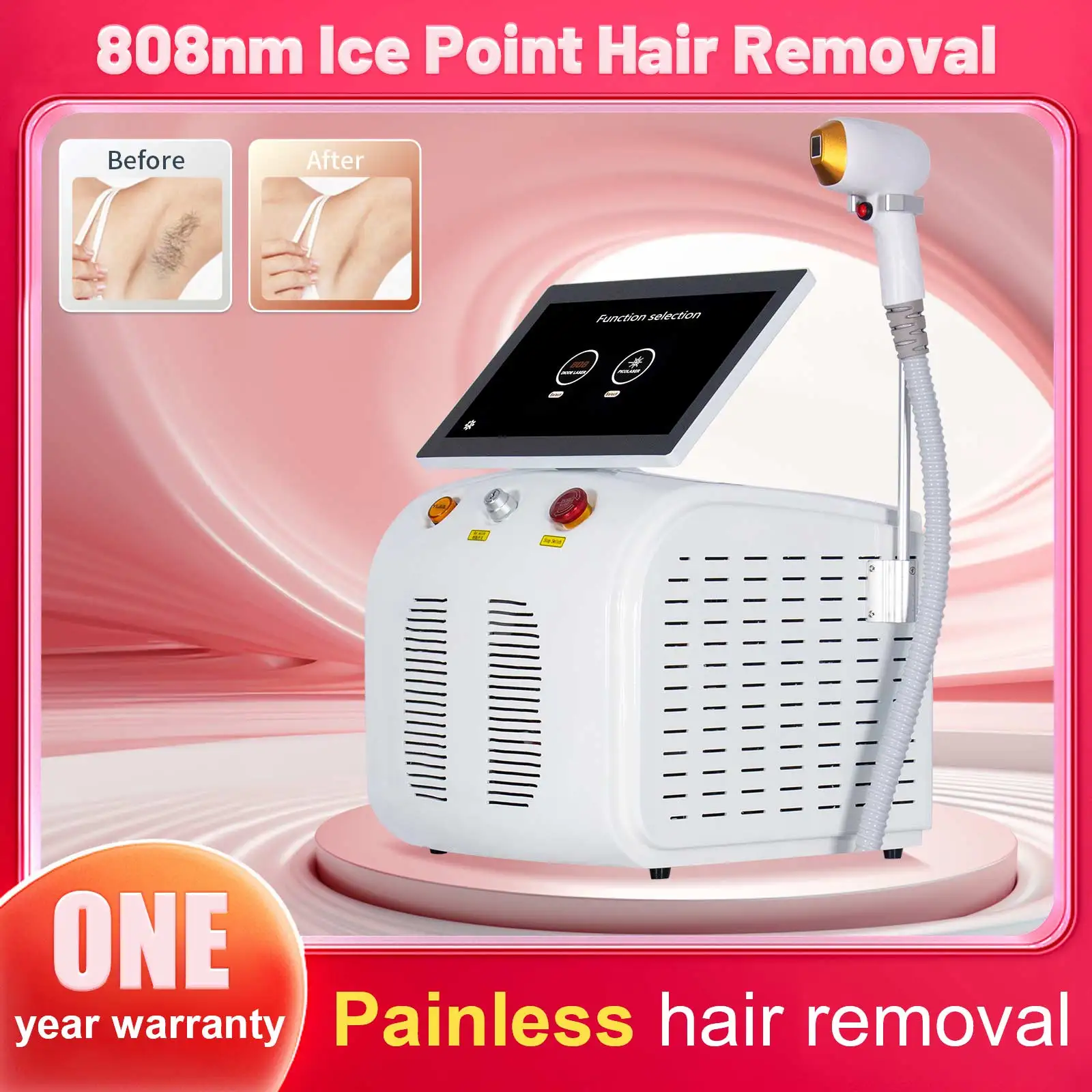 Cooling Head Laser Hair Removal 808 1064 755 Laser Epilator Alexandrit Permanent Diode laser Hair Removal laser4waves Salon
Cooling Head Laser Hair Removal 808 1064 755 Laser Epilator Alexandrit Permanent Diode laser Hair Removal laser4waves Salon