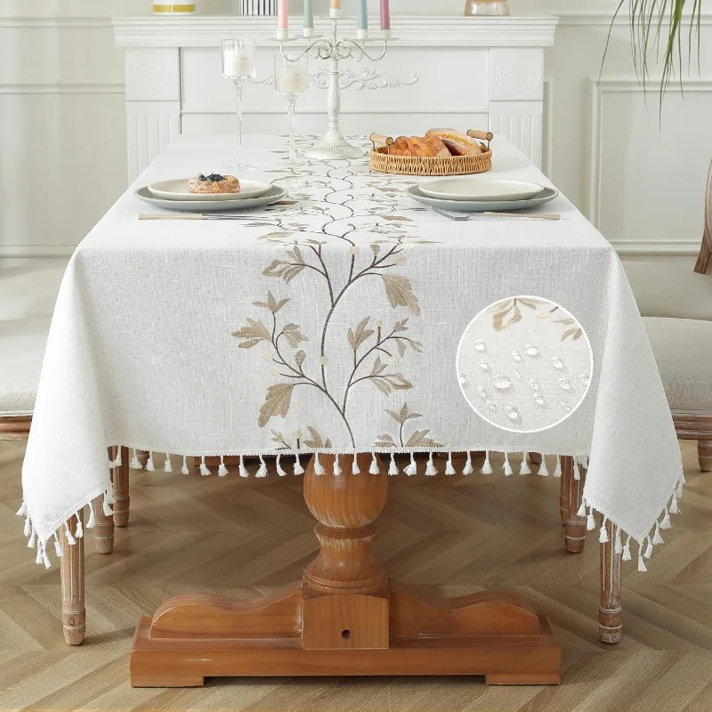 Table Cloth Rectangle Table, Heavy Duty Cotton Linen Waterproof Tablecloths Farmhouse Tablecloth, Soft and Wrinkle Free Table
Table Cloth Rectangle Table, Heavy Duty Cotton Linen Waterproof Tablecloths Farmhouse Tablecloth, Soft and Wrinkle Free Table