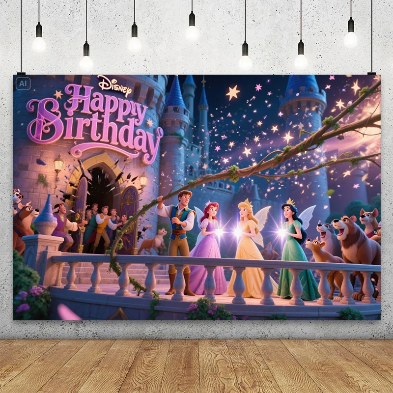MINISO Sleeping Beauty Prince Phillip Battle Backdrop - Fairies Banner Vinyl Party Decor Happy Birthday Photography Background
MINISO Sleeping Beauty Prince Phillip Battle Backdrop - Fairies Banner Vinyl Party Decor Happy Birthday Photography Background