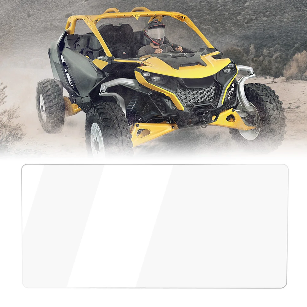 For Can-Am Maverick R Max X/X RS/X RS with Smart-Shox 2024-2025, Ski-Doo 2023+ Screen Protector Glass Protective Film 10.5"×4.9"
For Can-Am Maverick R Max X/X RS/X RS with Smart-Shox 2024-2025, Ski-Doo 2023+ Screen Protector Glass Protective Film 10.5"×4.9"