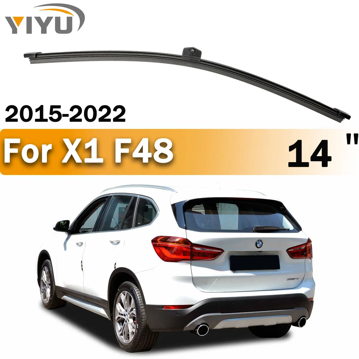 14" Rear Wiper Blade For BMW X1 F48 2015-2022 Windshield Windscreen Rear Wiper Blade Car Accessories
14" Rear Wiper Blade For BMW X1 F48 2015-2022 Windshield Windscreen Rear Wiper Blade Car Accessories