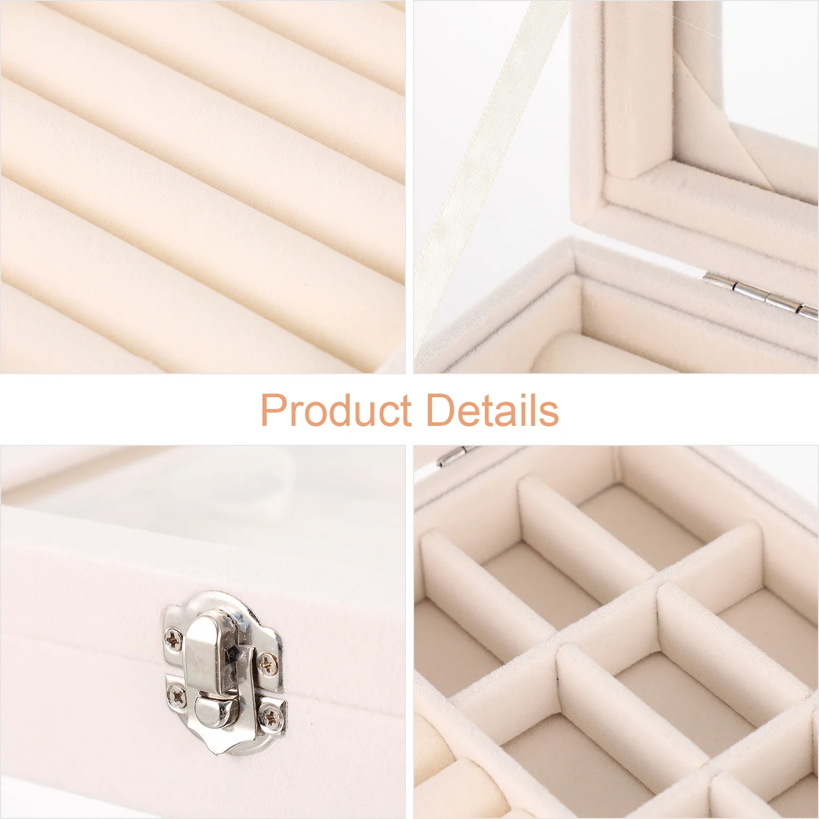 1 Pc Functional Flannel Jewelry Case Rings Storage Display Box Dustproof and Waterproof
1 Pc Functional Flannel Jewelry Case Rings Storage Display Box Dustproof and Waterproof