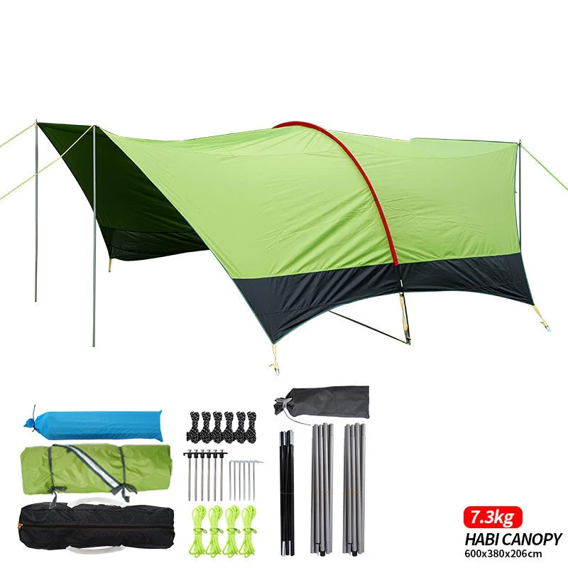 Tent Outdoor Sky Camping Picnic Barbecue Garden Multi Person Living Room Awning Large Rainproof Sun Proof Beach Sunshade Cabana
Tent Outdoor Sky Camping Picnic Barbecue Garden Multi Person Living Room Awning Large Rainproof Sun Proof Beach Sunshade Cabana