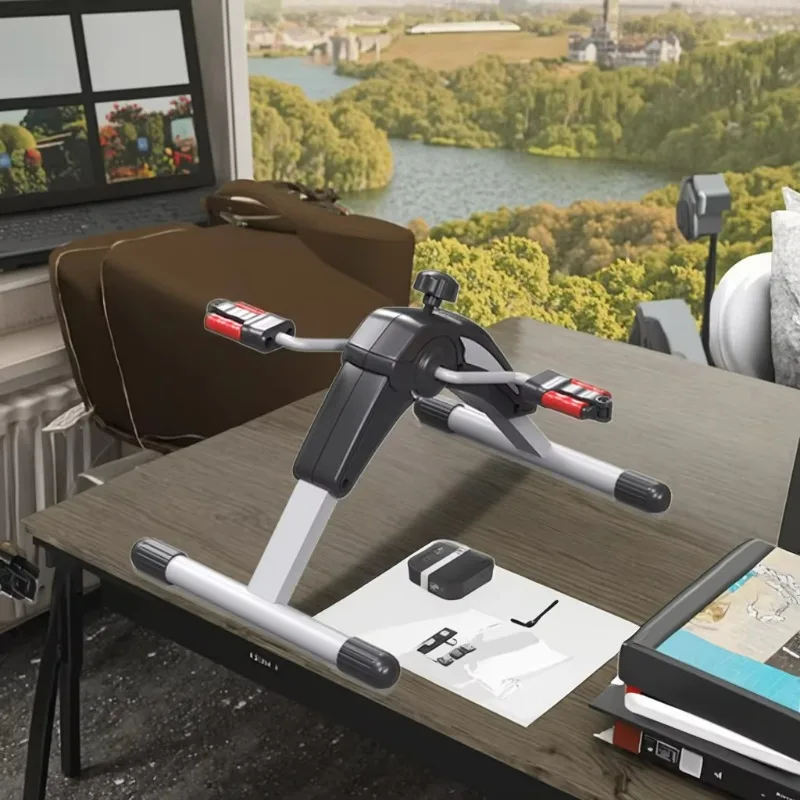 Недорогой домашний ручной мини-эллиптический тренажер, портативный, прочный, для использования под столом, педальный тренажер для ежедневных тренировок
Недорогой домашний ручной мини-эллиптический тренажер, портативный, прочный, для использования под столом, педальный тренажер для ежедневных тренировок