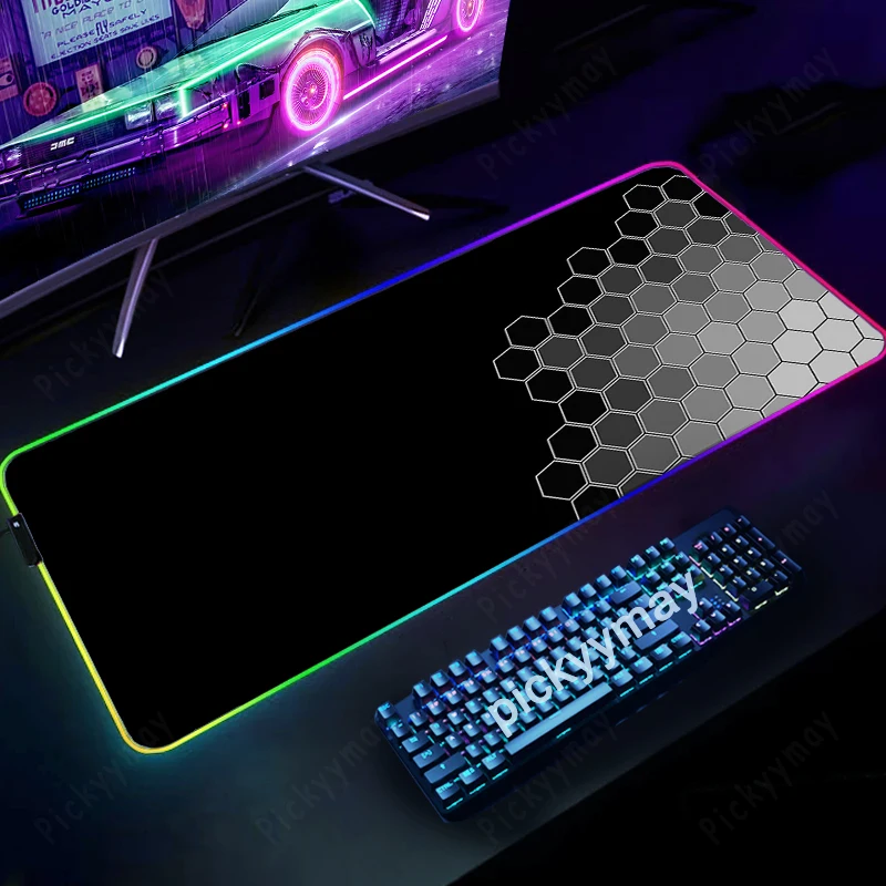 Geometric Large RGB Mouse Pad Gaming Mousepad LED Mouse Mat XXL Gamer Deskpads Table Pads PC Desk Mat Keyboard Mat 90x40cm
Geometric Large RGB Mouse Pad Gaming Mousepad LED Mouse Mat XXL Gamer Deskpads Table Pads PC Desk Mat Keyboard Mat 90x40cm