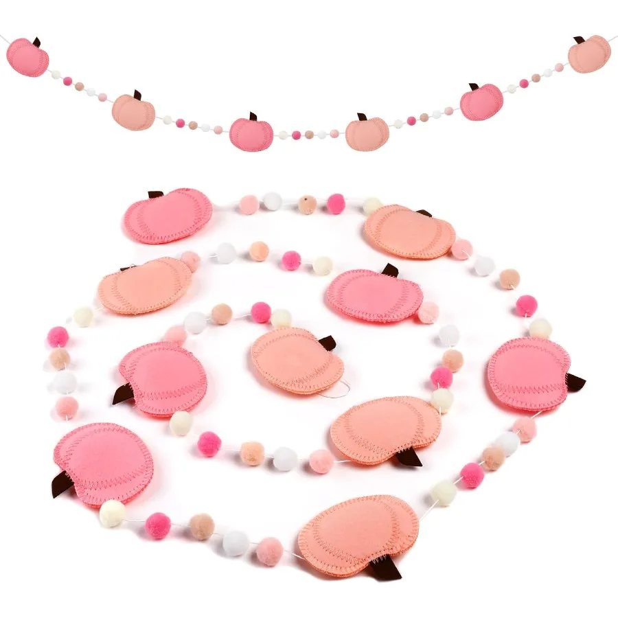 8,6 футов фетровая гирлянда в виде тыквы, осенний баннер с помпонами, украшения, предварительно собранный баннер для овсянки для украшения в честь Дня благодарения, комнатный насос
8,6 футов фетровая гирлянда в виде тыквы, осенний баннер с помпонами, украшения, предварительно собранный баннер для овсянки для украшения в честь Дня благодарения, комнатный насос