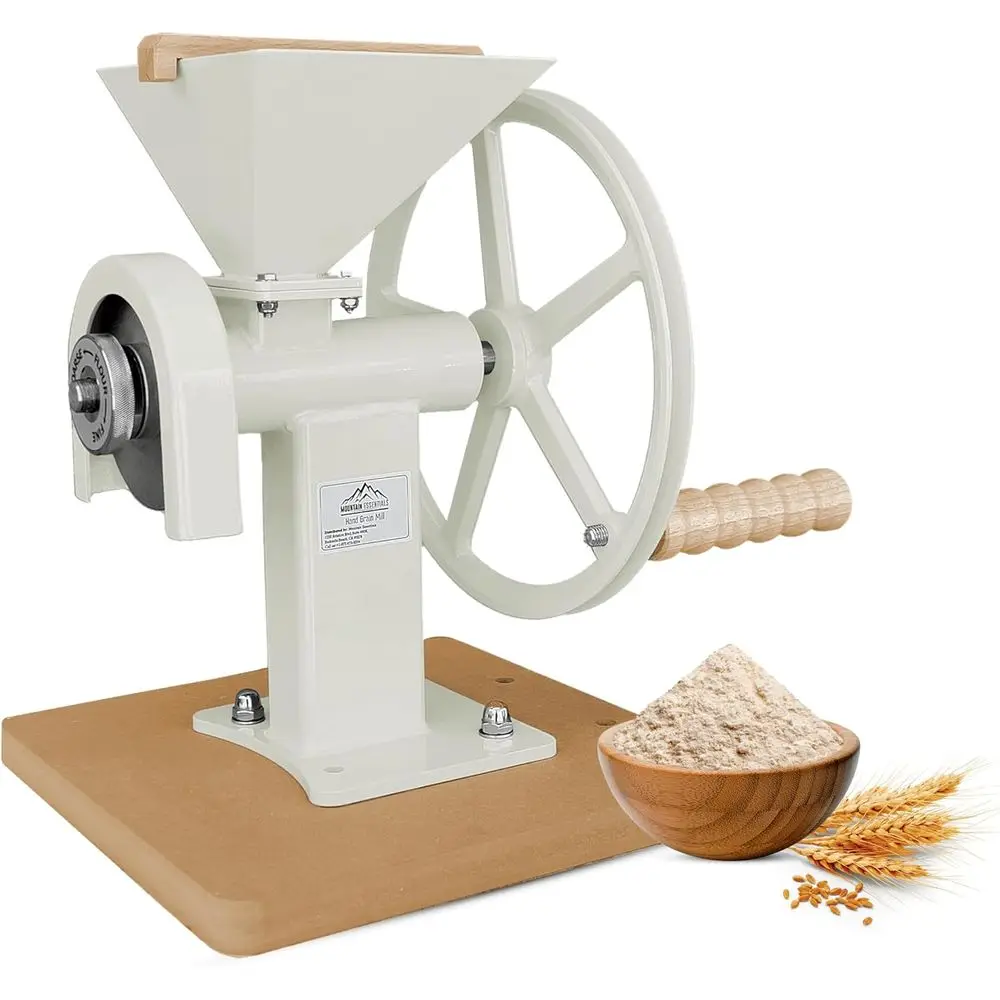 Мощная ручная мельница для зерна (пшеница, кукуруза, овес, кофе, рис) – портативная кухонная мукомольная мельница для дома, кемпинга, выживания
Мощная ручная мельница для зерна (пшеница, кукуруза, овес, кофе, рис) – портативная кухонная мукомольная мельница для дома, кемпинга, выживания