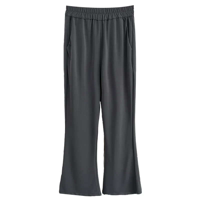 Женские расклешенные брюки больших размеров 2025 года, новые летние повседневные брюки из тонкого ледяного шелка длиной 100 кг, 2529
Женские расклешенные брюки больших размеров 2025 года, новые летние повседневные брюки из тонкого ледяного шелка длиной 100 кг, 2529