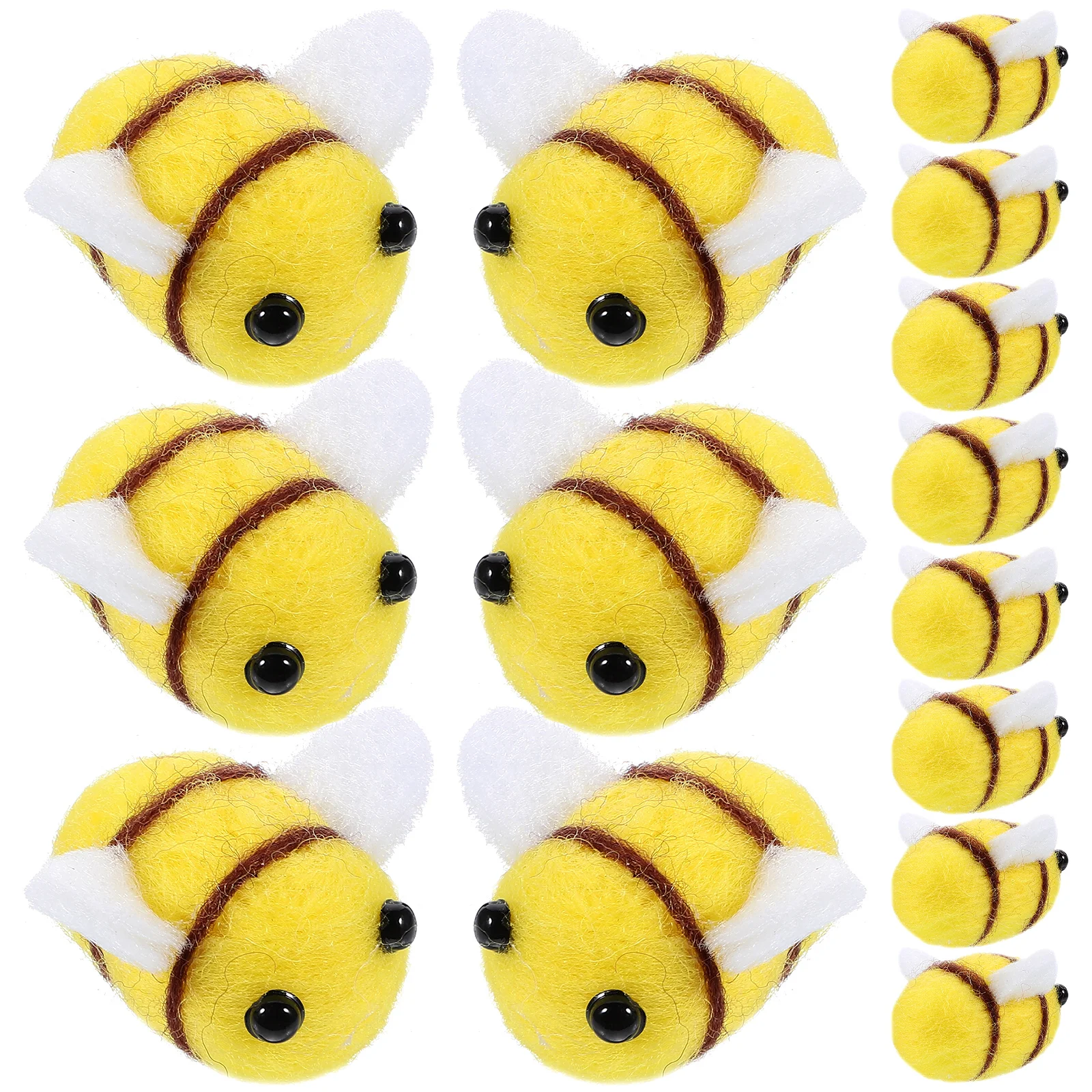 24pcs Ornament for Craft Clothes Decor DIY Accessories Diy Bee Clothes Decor Yellow Diy Hair Accessories Bee Shape Gifts
24pcs Ornament for Craft Clothes Decor DIY Accessories Diy Bee Clothes Decor Yellow Diy Hair Accessories Bee Shape Gifts