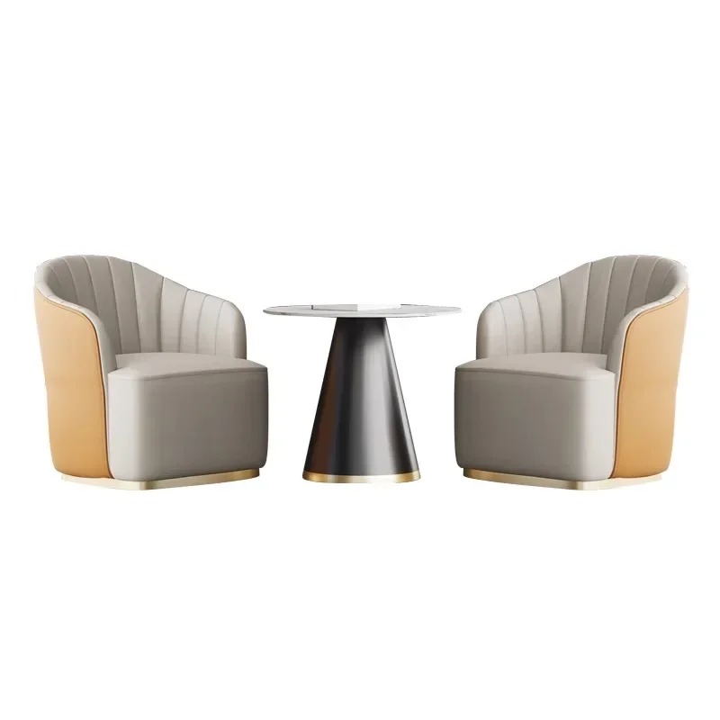 Modern Hotel Sofa Chair Beauty Salon Office Single Person Leisure Sofa Sales Office Negotiation Reception Table and Chair
Modern Hotel Sofa Chair Beauty Salon Office Single Person Leisure Sofa Sales Office Negotiation Reception Table and Chair