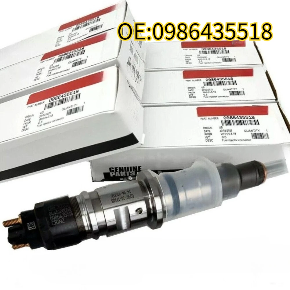 For 0986435518 6PCS Fuel Injector For 07-12 Cummins Dodge Ram 2500 3500 6.7L Diesel
For 0986435518 6PCS Fuel Injector For 07-12 Cummins Dodge Ram 2500 3500 6.7L Diesel