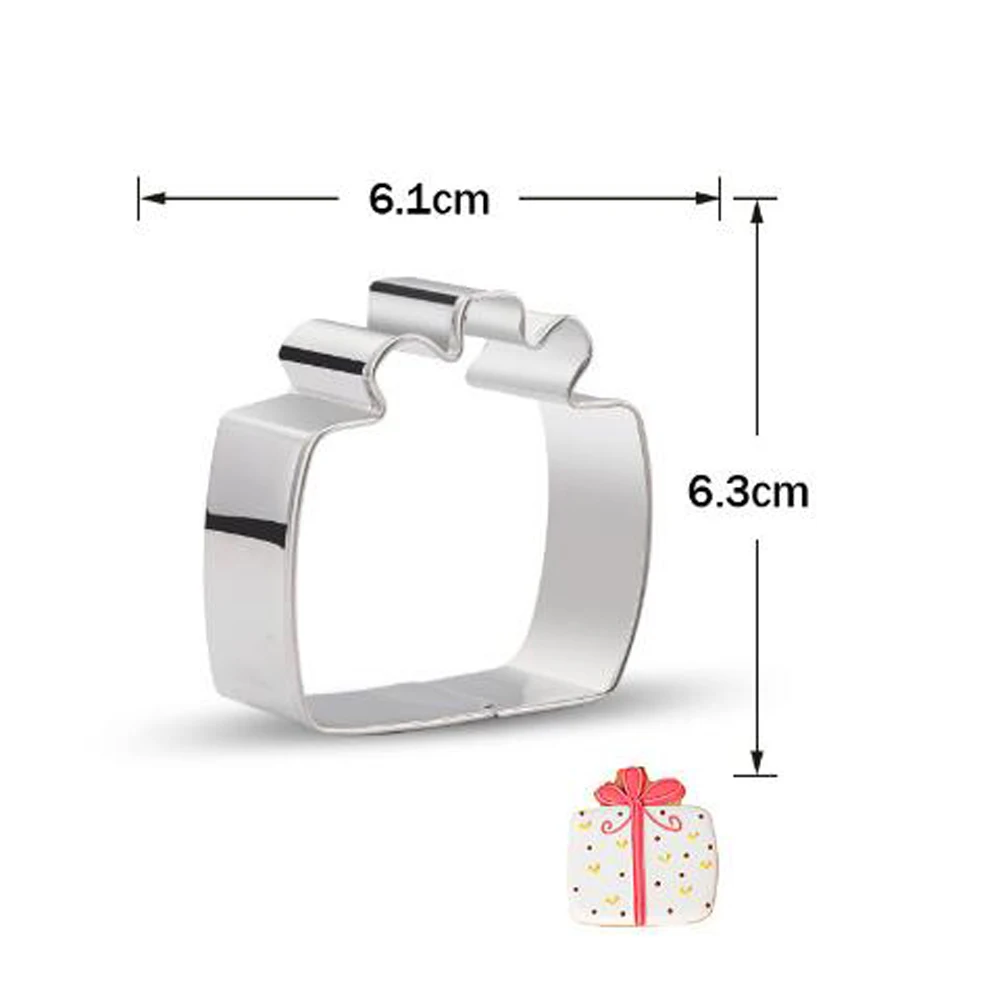 1pcs Gift Box Stainless Steel Cookie Cutter patisserie reposteria Biscuits Mould Pastry Shop Sugarcraft Fondant Cake Decor Tools
1pcs Gift Box Stainless Steel Cookie Cutter patisserie reposteria Biscuits Mould Pastry Shop Sugarcraft Fondant Cake Decor Tools