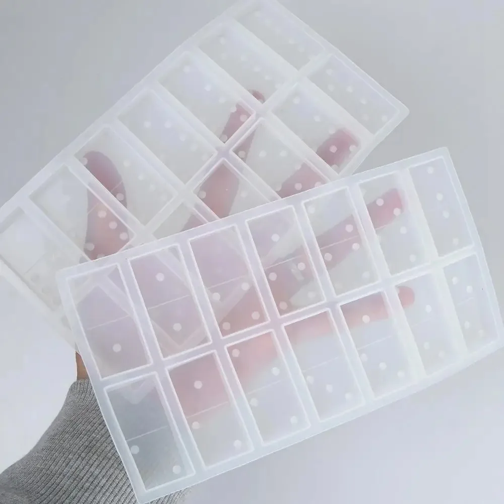 Silicone Dominos Mold for 1.9x0.9 Inch Domino Pieces, DIY Resin Dominos Game Set 10343750
Silicone Dominos Mold for 1.9x0.9 Inch Domino Pieces, DIY Resin Dominos Game Set 10343750