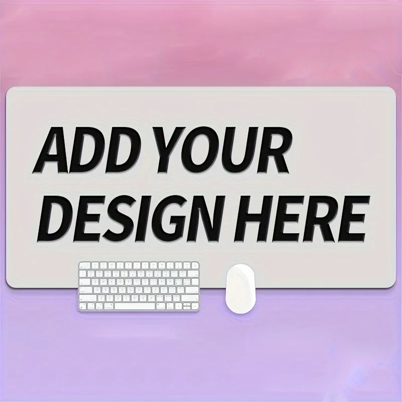 Personalized Custom Mousepad DIY Your Own Picture Design Anti-Slip Soft Desk Pad Home Office Decoration Gift
Personalized Custom Mousepad DIY Your Own Picture Design Anti-Slip Soft Desk Pad Home Office Decoration Gift