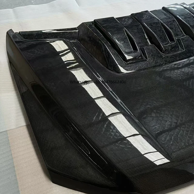 Carbon Fiber Engine Front Hood Bonnet for F150 Raptor Third Generation Black Car Hood Cover Universal Fitment
Carbon Fiber Engine Front Hood Bonnet for F150 Raptor Third Generation Black Car Hood Cover Universal Fitment