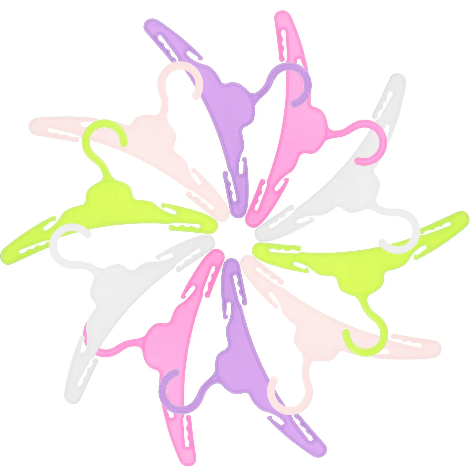 10Pcs Mini Clothes Hangers for Small Clothing Rack Organizer Decorative Hanging Display Stand for Mini House Accessories
10Pcs Mini Clothes Hangers for Small Clothing Rack Organizer Decorative Hanging Display Stand for Mini House Accessories