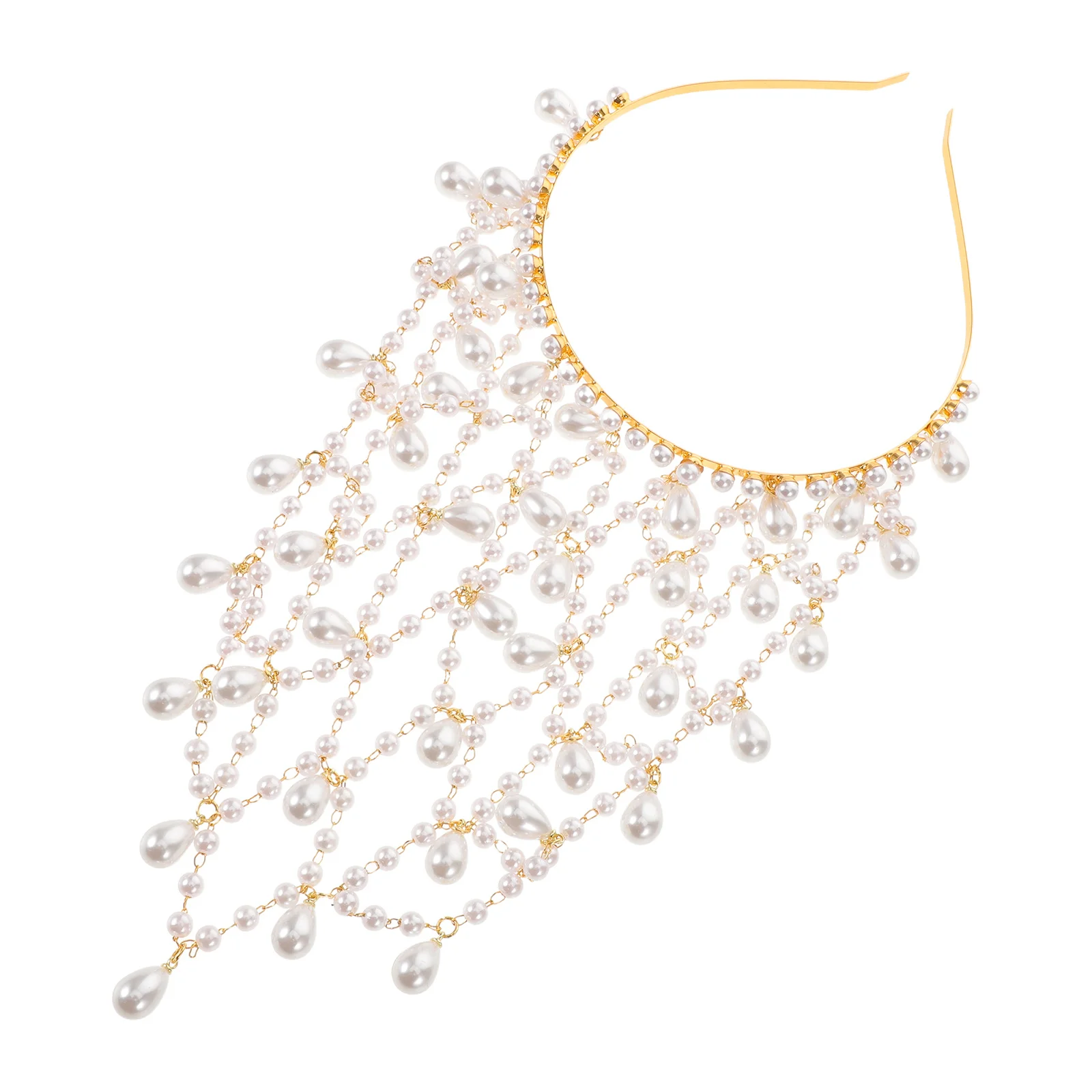 Bohemian Pearl Mesh Headband Faux Pearl Headpiece Vintage Jeweled Wedding Festival Party Daily Styling Hair Accessory
Bohemian Pearl Mesh Headband Faux Pearl Headpiece Vintage Jeweled Wedding Festival Party Daily Styling Hair Accessory