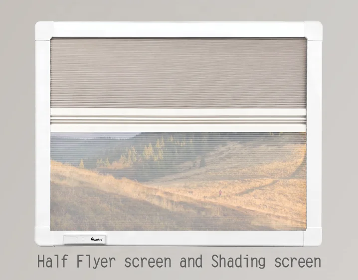 One-piece No Welding Square Aluminum Alloy Mosquito Net and Shade UV-resistant Window Blind
One-piece No Welding Square Aluminum Alloy Mosquito Net and Shade UV-resistant Window Blind
