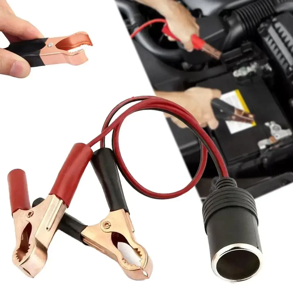 12V Car Accessories Female Batteries Socket Plug Car Battery Terminal Clamp Clip Cigarette Lighter Power Socket Adaptor
12V Car Accessories Female Batteries Socket Plug Car Battery Terminal Clamp Clip Cigarette Lighter Power Socket Adaptor