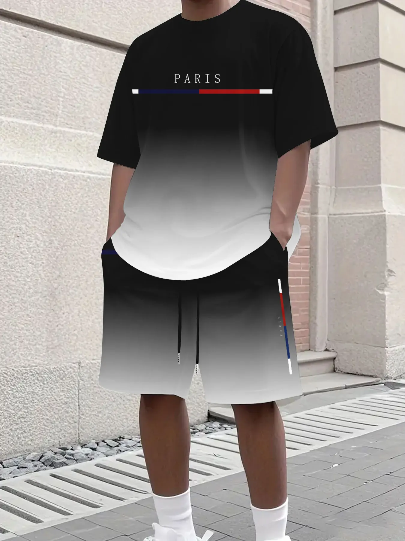Summer Gradient Printed T-shirt Men's Fashion Pattern T-shirt 3D Printing Men's Round Neck T-shirt Men's Street Rock Top Shorts
Summer Gradient Printed T-shirt Men's Fashion Pattern T-shirt 3D Printing Men's Round Neck T-shirt Men's Street Rock Top Shorts