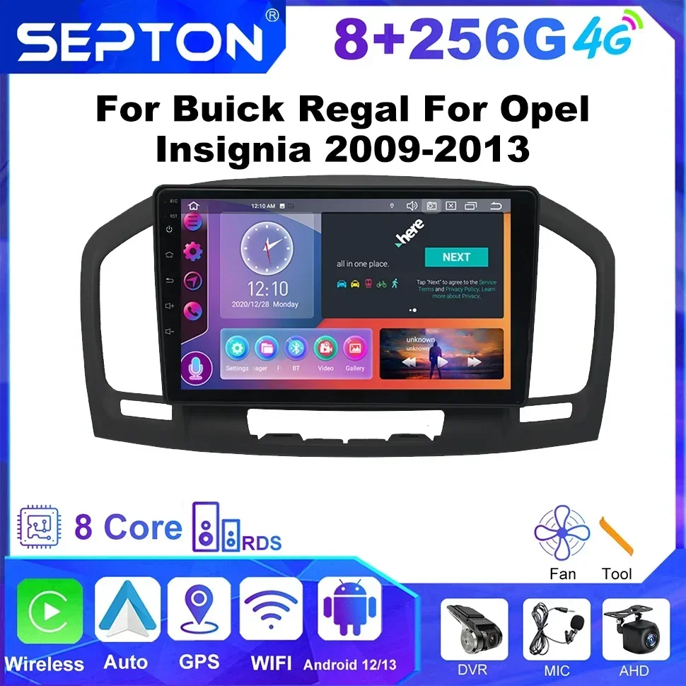 Автомобильное стерео радио SEPTON Android для Buick Regal для Opel Insignia 2009-2013, Carplay Automovie, мультимедийное автомобильное аудио, Wi-Fi, GPS
Автомобильное стерео радио SEPTON Android для Buick Regal для Opel Insignia 2009-2013, Carplay Automovie, мультимедийное автомобильное аудио, Wi-Fi, GPS
