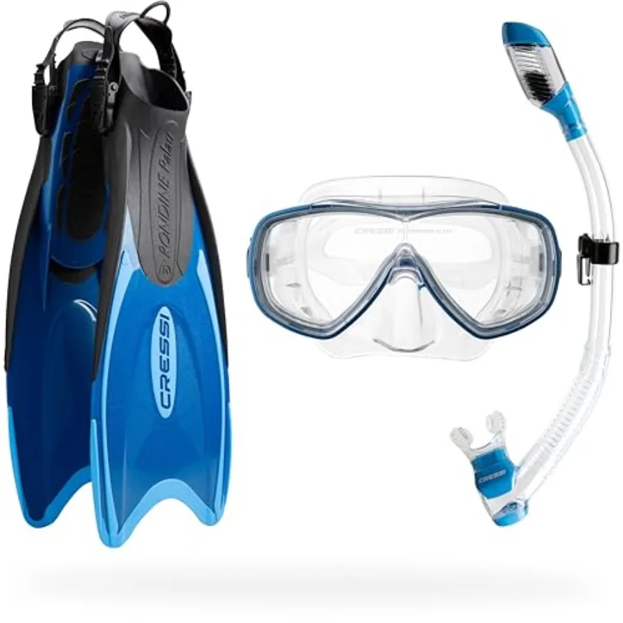 Adult lightweight premium travel snorkel set for snorkeling: silicone mask polypropylene fins in navy blue with anti-fog lens a
Adult lightweight premium travel snorkel set for snorkeling: silicone mask polypropylene fins in navy blue with anti-fog lens a