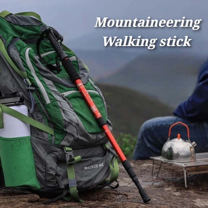 Сверхлегкая складная трость из алюминиевого сплава, портативная палка для скалолазания с регулируемой высотой, товары для спорта на открытом воздухе, кемпинга
Сверхлегкая складная трость из алюминиевого сплава, портативная палка для скалолазания с регулируемой высотой, товары для спорта на открытом воздухе, кемпинга