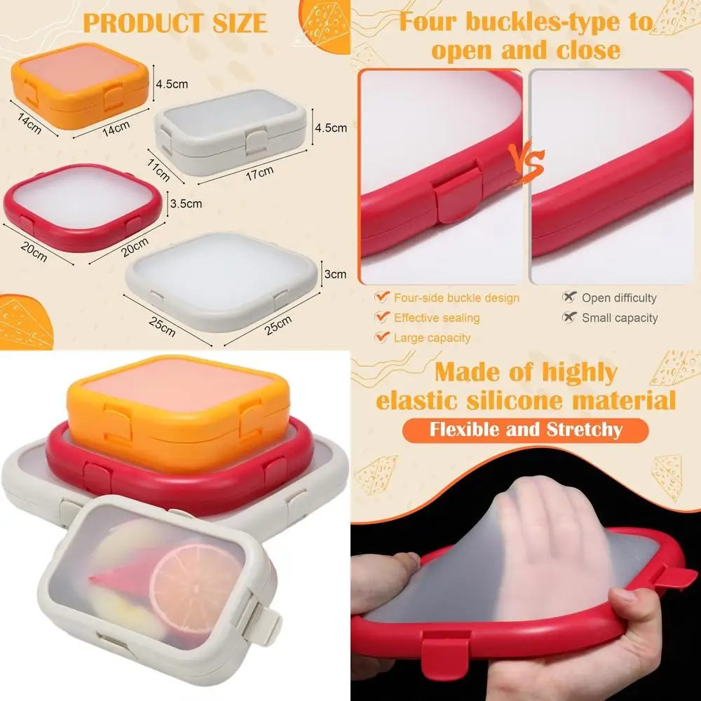 Набор силиконовых держателей для фруктов из 4 предметов — устойчивый к окислению, многоразовый для авокадо, помидоров, чеснока и овощей в холодильнике (красный, Втч)
Набор силиконовых держателей для фруктов из 4 предметов — устойчивый к окислению, многоразовый для авокадо, помидоров, чеснока и овощей в холодильнике (красный, Втч)