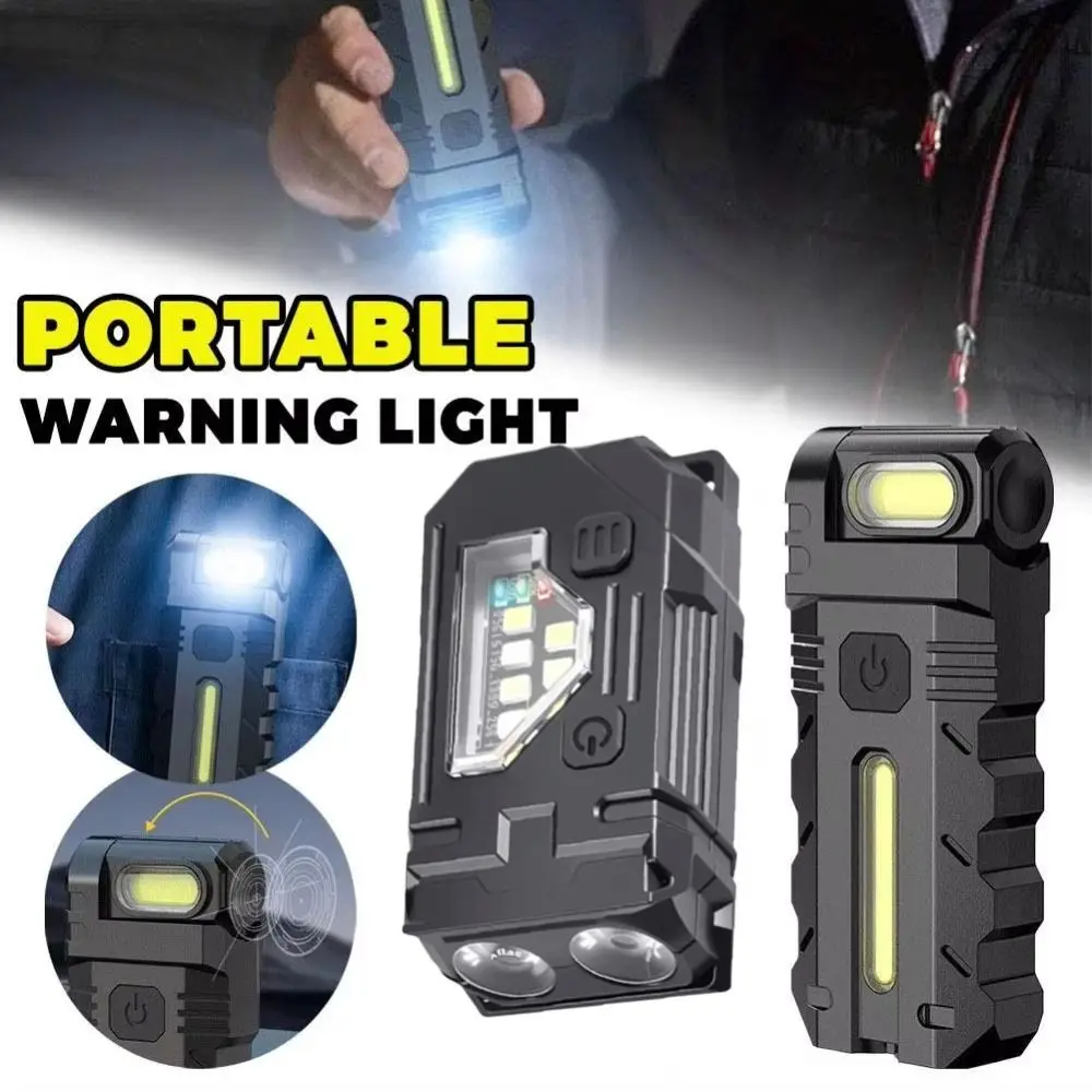 Magnetic LED Flashlight EDC Pocket Flashlight 180 Degree Rotating Head Portable Work Light Flat Flashlight For Outdoor Emergency
Magnetic LED Flashlight EDC Pocket Flashlight 180 Degree Rotating Head Portable Work Light Flat Flashlight For Outdoor Emergency