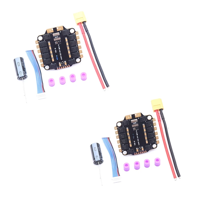 New-4INI ESC Board Supporting 3-6S Brushless Motor Support Dshot300 600/Multishot/Oneshot FPV UAV F4 Flight Control
New-4INI ESC Board Supporting 3-6S Brushless Motor Support Dshot300 600/Multishot/Oneshot FPV UAV F4 Flight Control