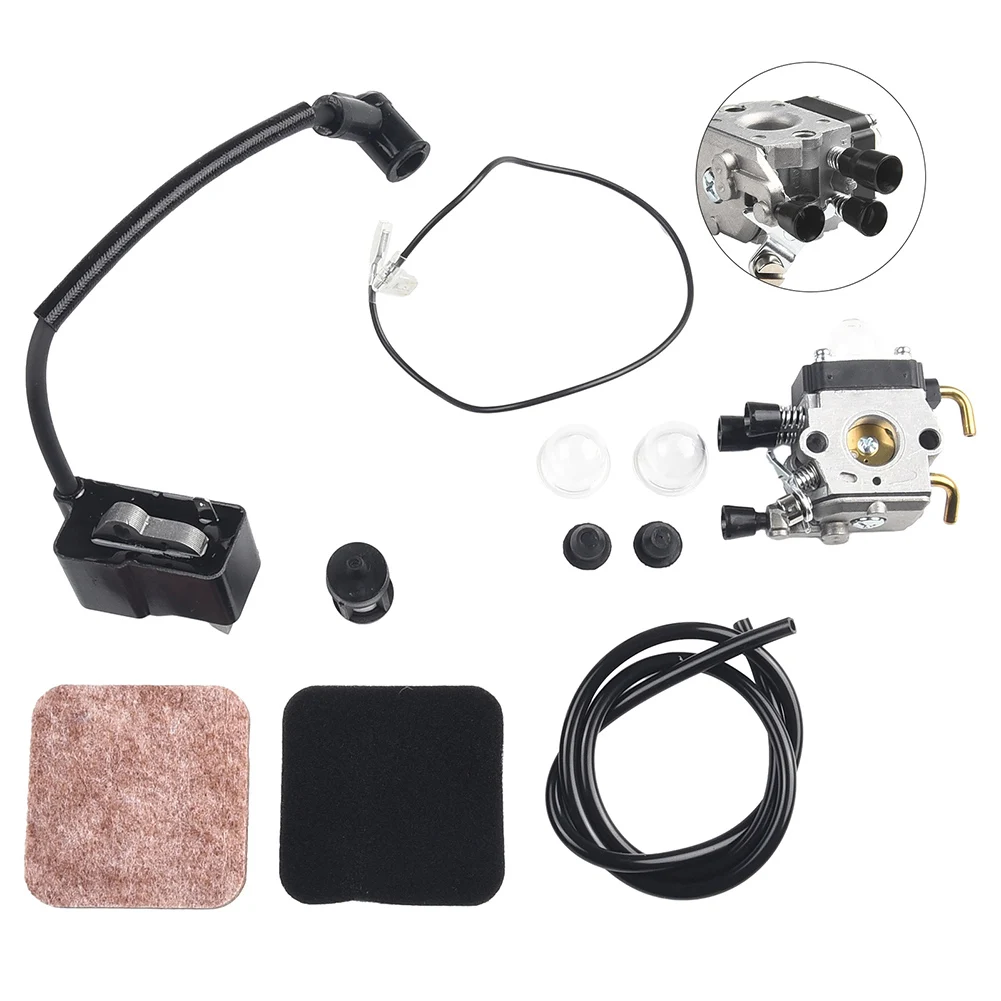 1 комплект карбюратора катушки зажигания для FS75 FS80R FS85 HS80 HS85 триммеры воздушные фильтры топливная трубка праймер-лампа аксессуары для садовых инструментов
1 комплект карбюратора катушки зажигания для FS75 FS80R FS85 HS80 HS85 триммеры воздушные фильтры топливная трубка праймер-лампа аксессуары для садовых инструментов